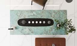 Show details for Malachite Green Sintered Stone  BS-JS-SC627 Picture of Malachite Green Sintered Stone  BS-JS-SC627