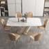 Picture of Catta Gold Sintered Stone Dining Table BS-JJ-178